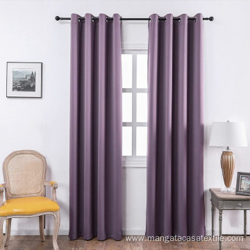 high precision blackout curtains solid color curtain